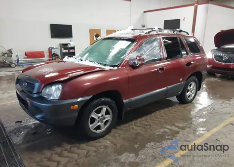 2002 Hyundai Santa Fe Gls/Lx из США, поврежденный, VIN KM8SC73D52U303936